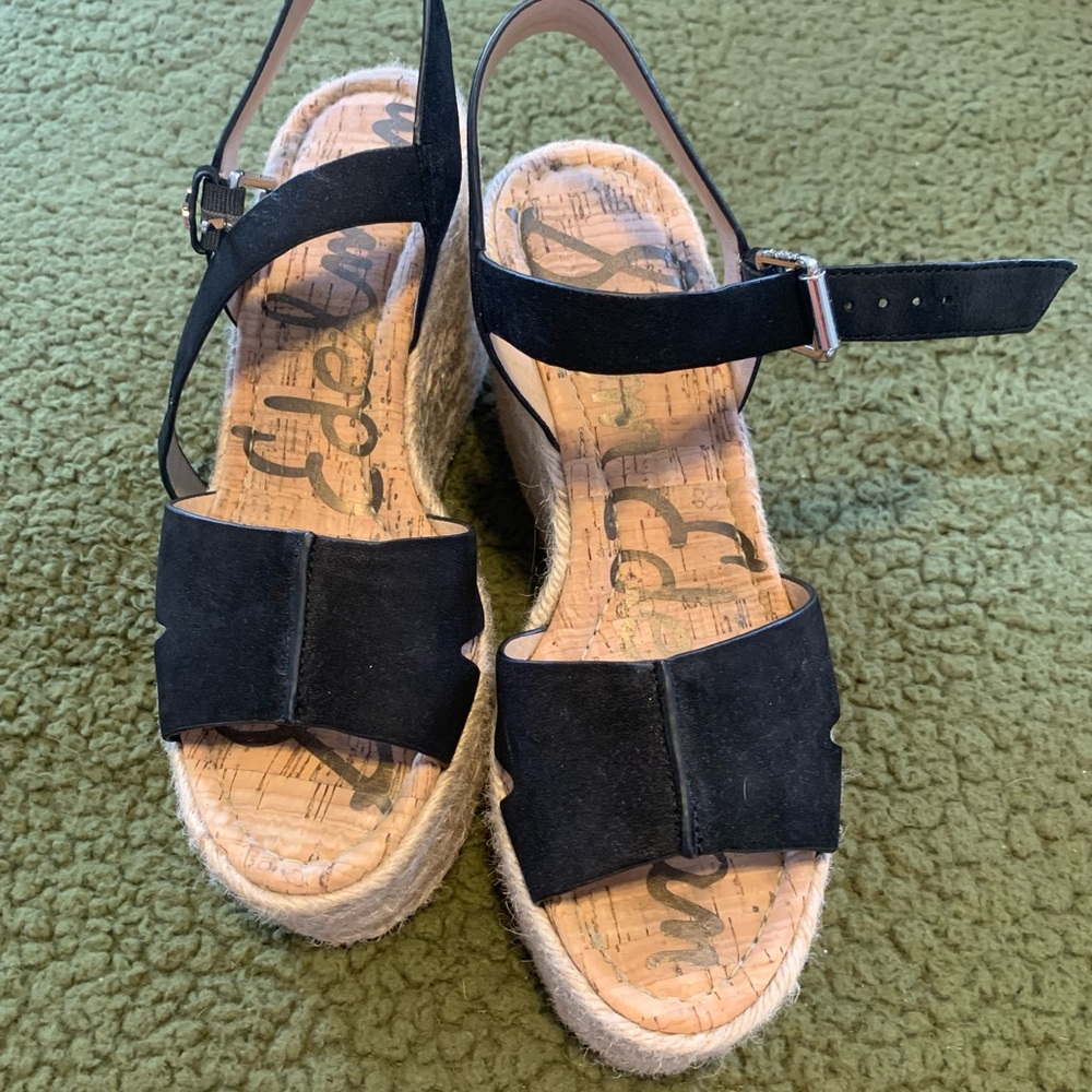 Sam Edelman Maura Black Wedges